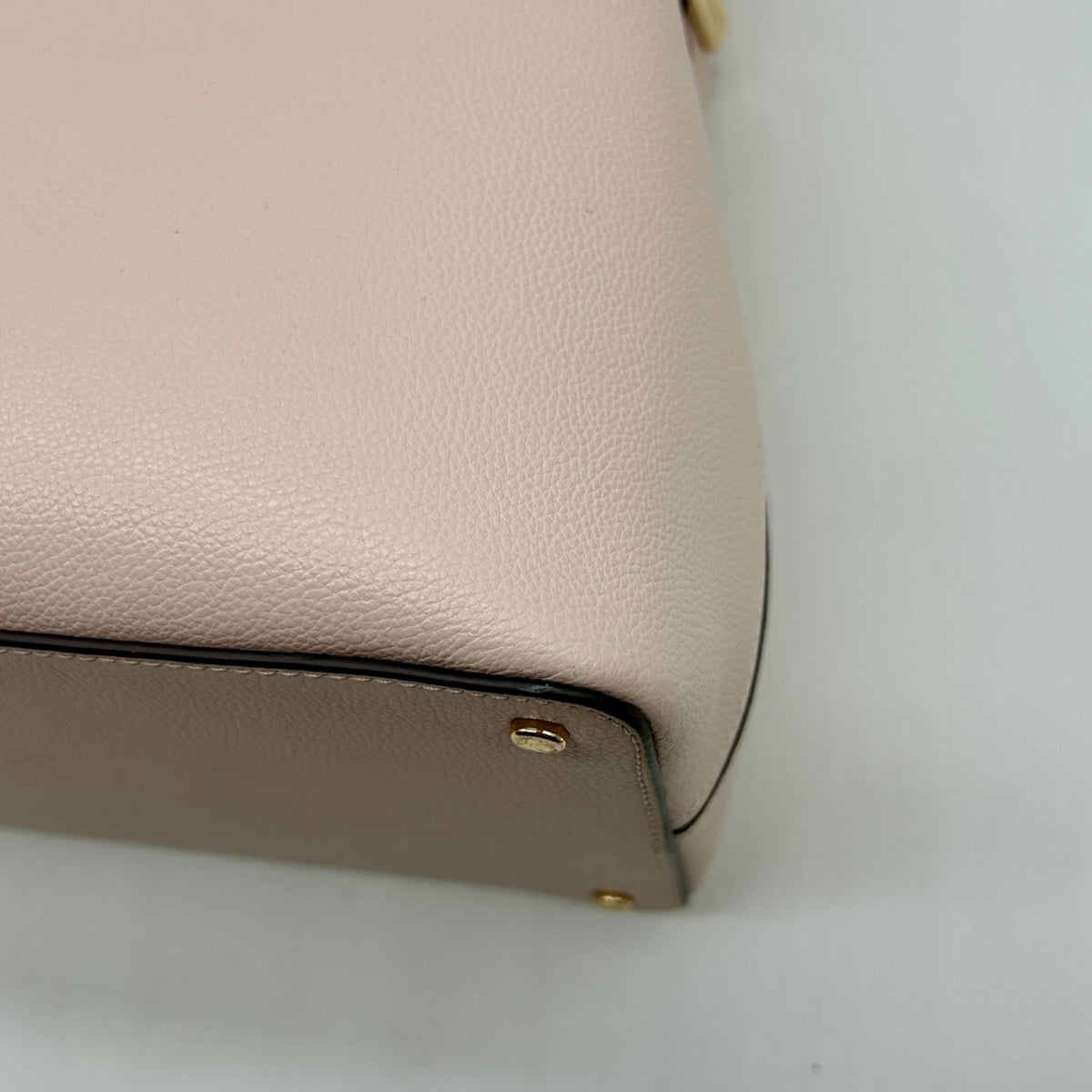 Kate Spade Light Pink Pebbled Leather Computer Tote Bag
