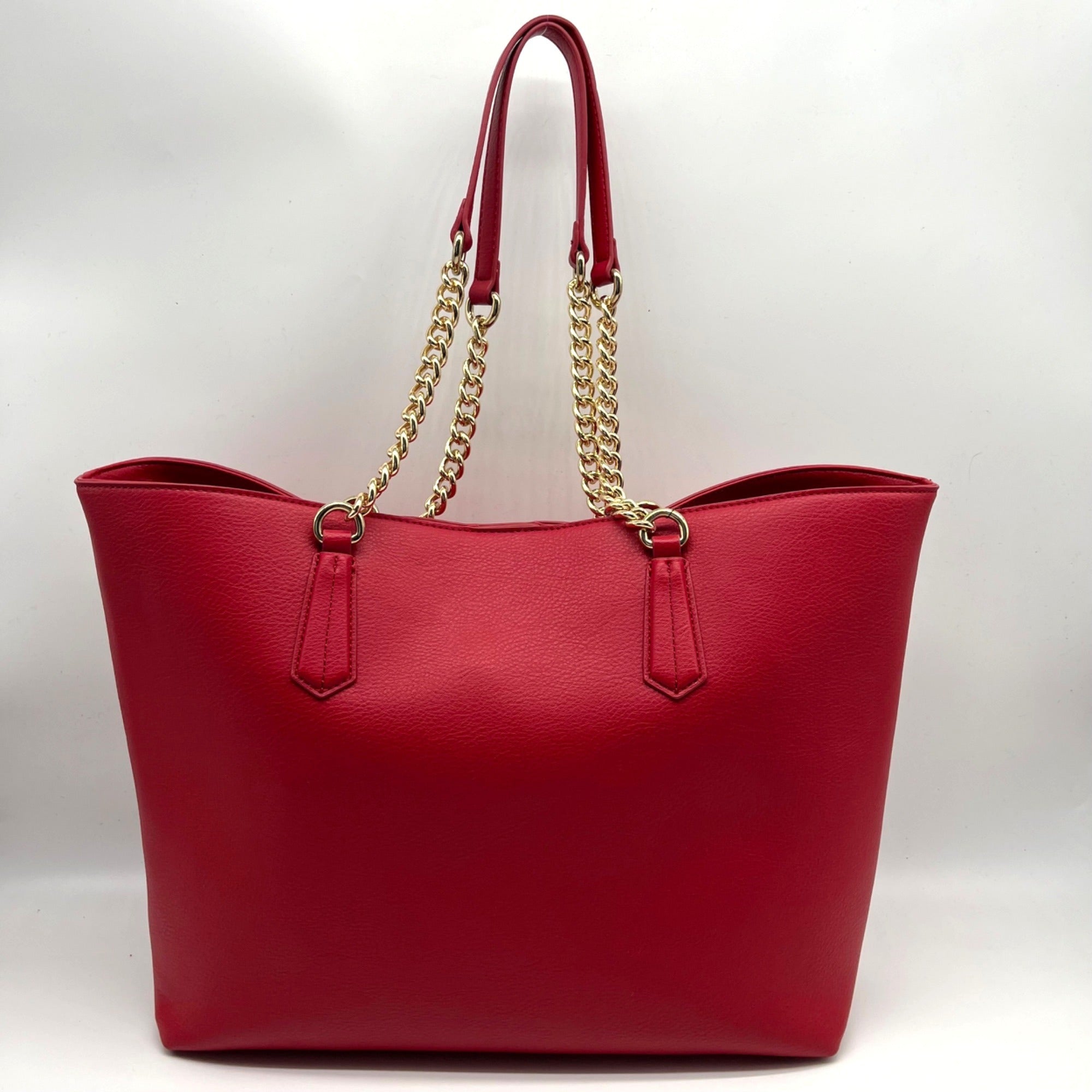 I.N.C. International Concepts Red Zoiey 2-in-1 Leather Shoulder Bag