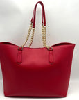 I.N.C. International Concepts Red Zoiey 2-in-1 Leather Shoulder Bag