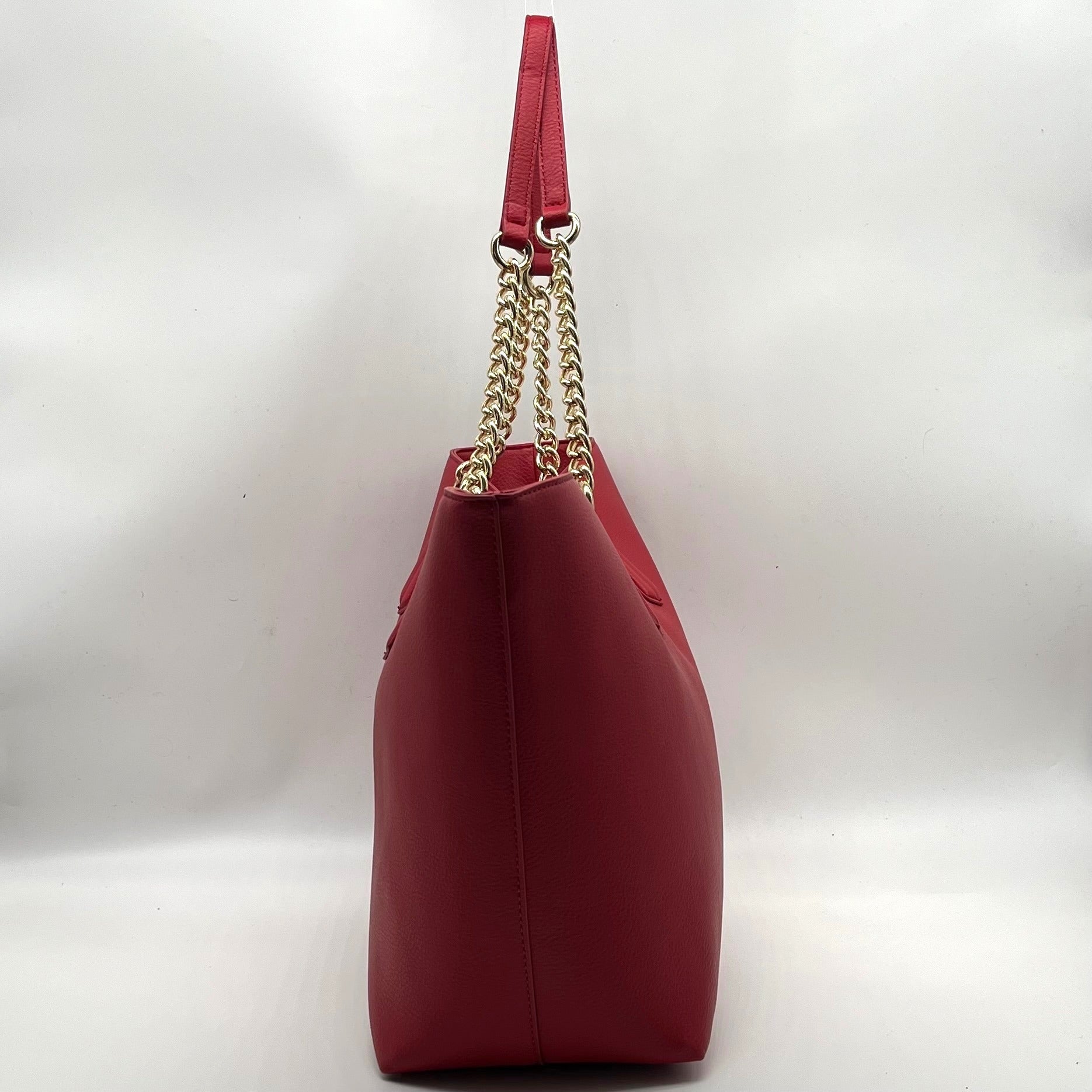 I.N.C. International Concepts Red Zoiey 2-in-1 Leather Shoulder Bag
