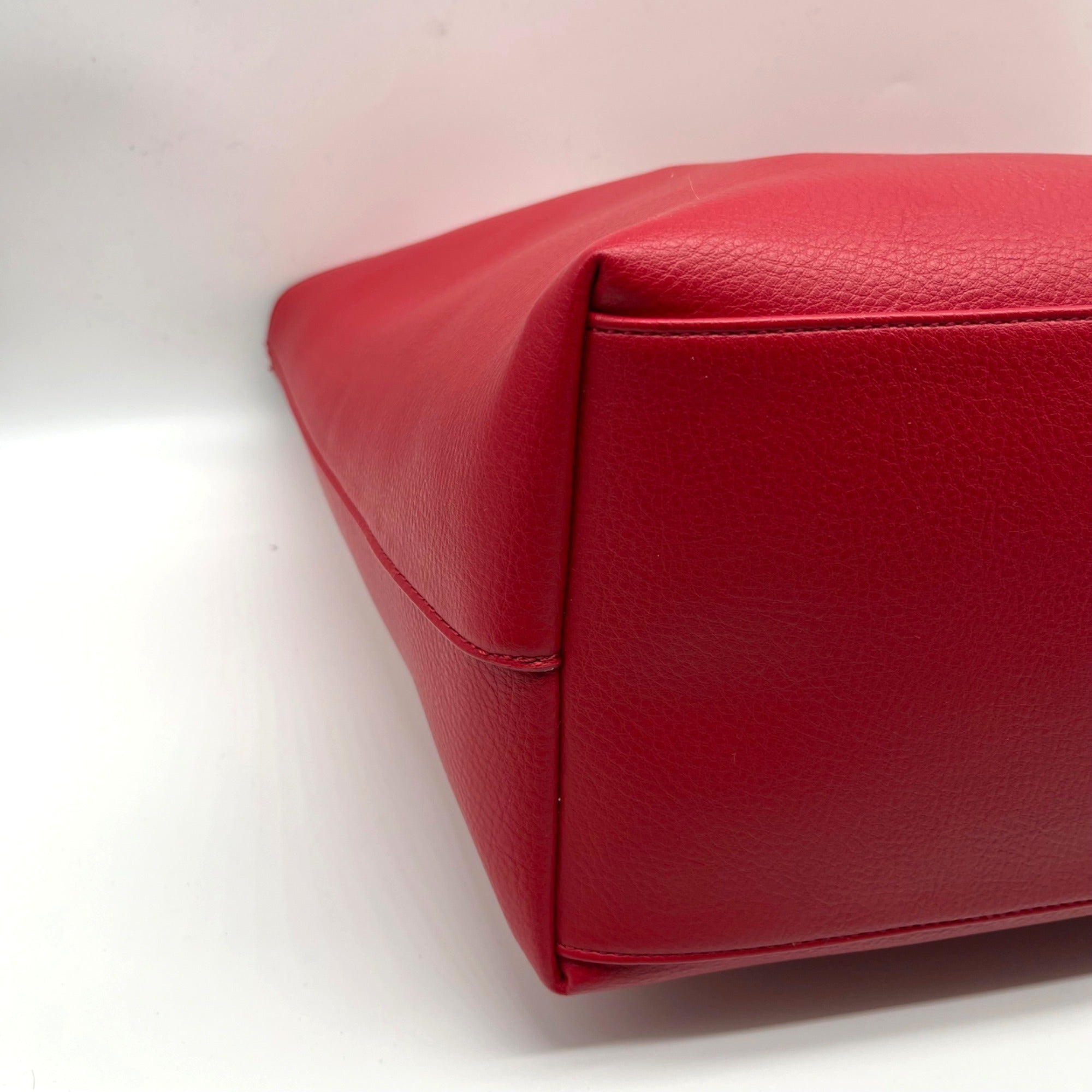 I.N.C. International Concepts Red Zoiey 2-in-1 Leather Shoulder Bag