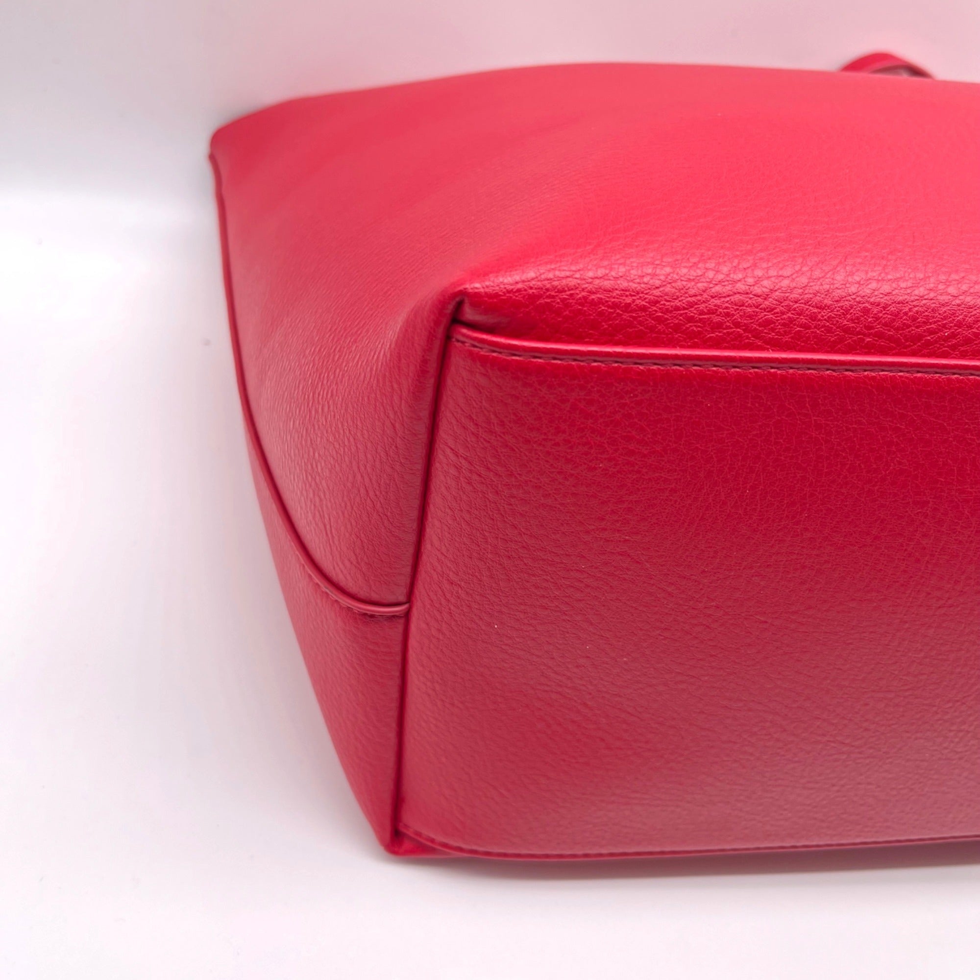 I.N.C. International Concepts Red Zoiey 2-in-1 Leather Shoulder Bag