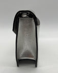 Silver Michael Kors Grace Envelope Clutch Bag