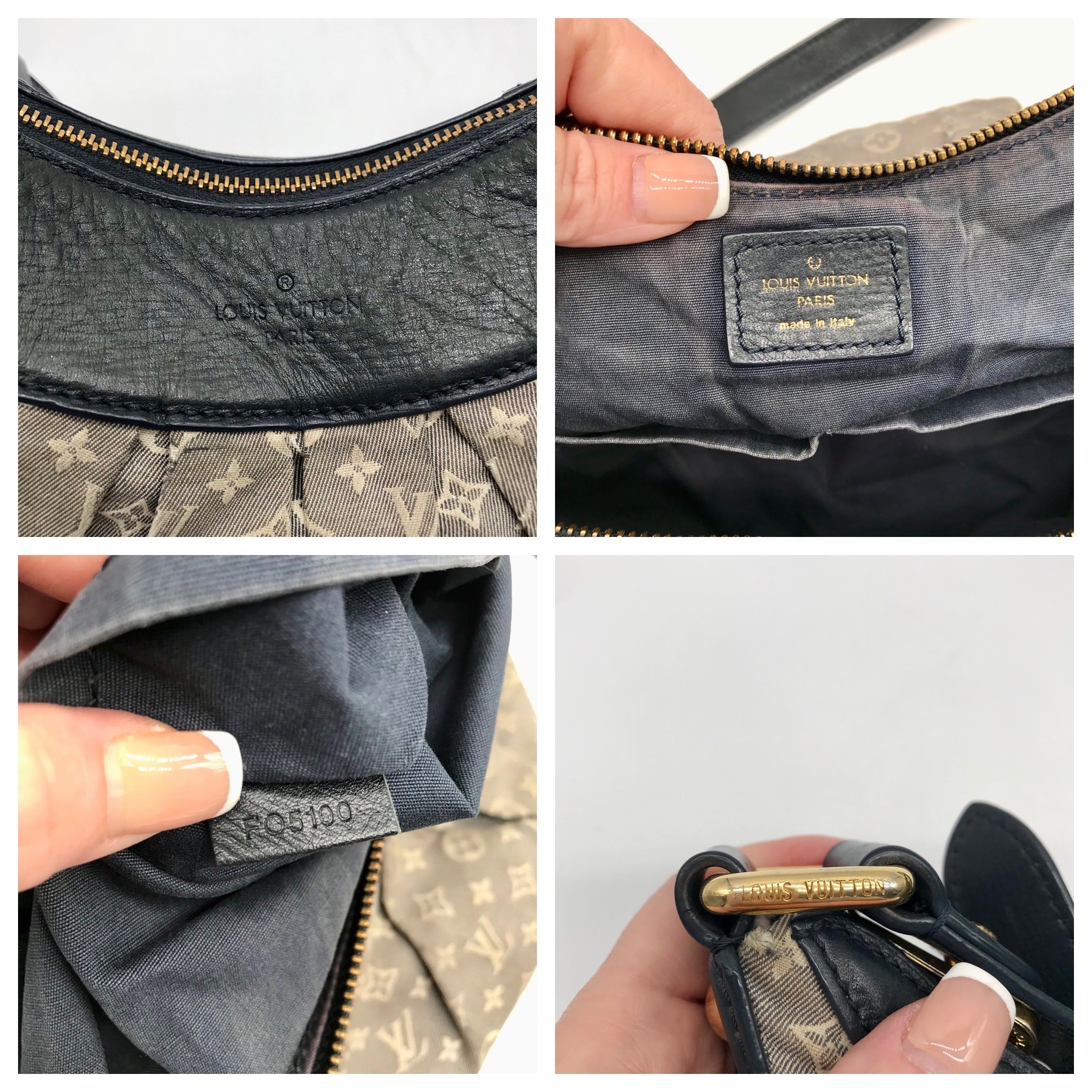 Louis Vuitton Blue and White Idylle Rhapsody Shoulder Bag