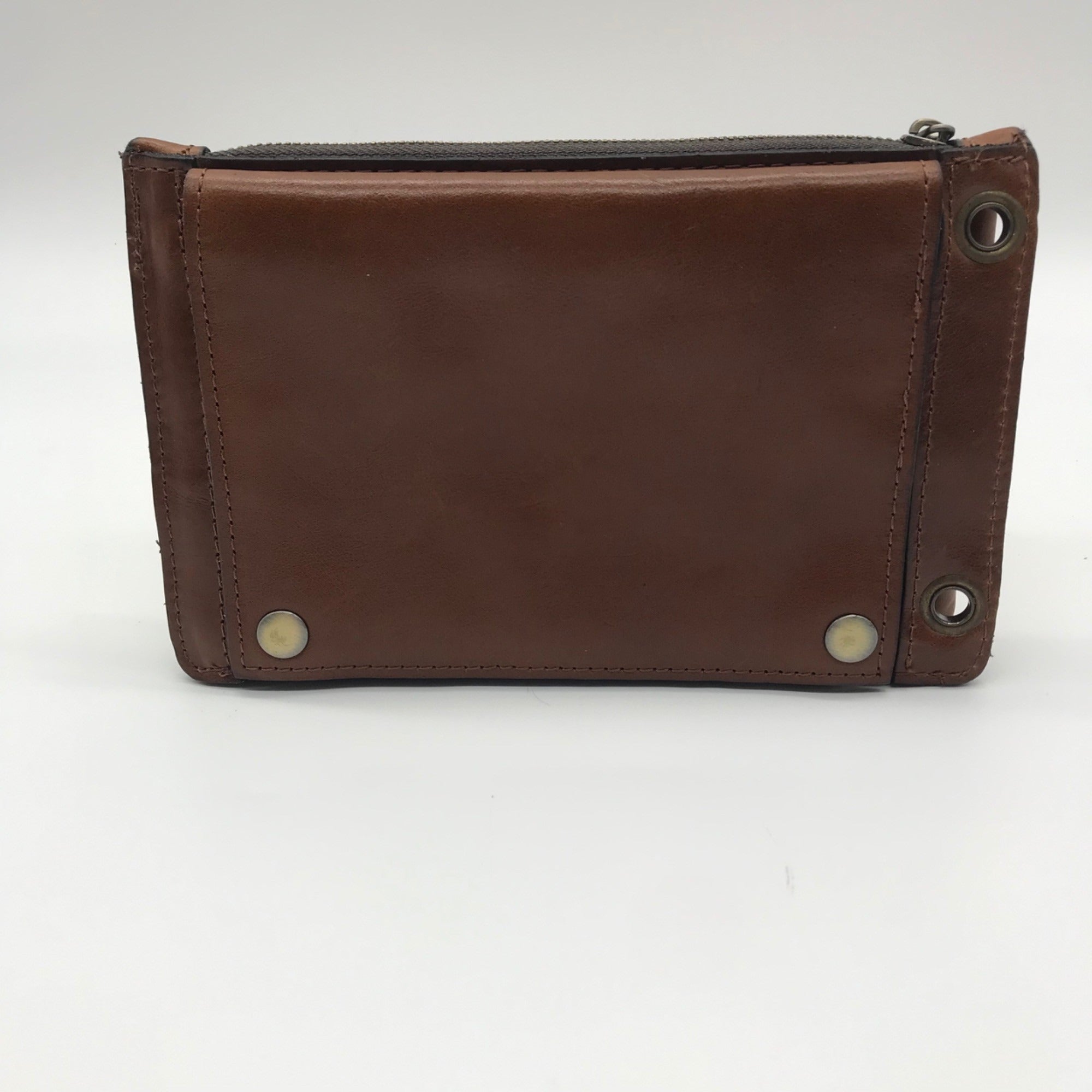 Patricia Nash Brown Leather Phone Clutch