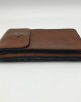 Patricia Nash Brown Leather Phone Clutch
