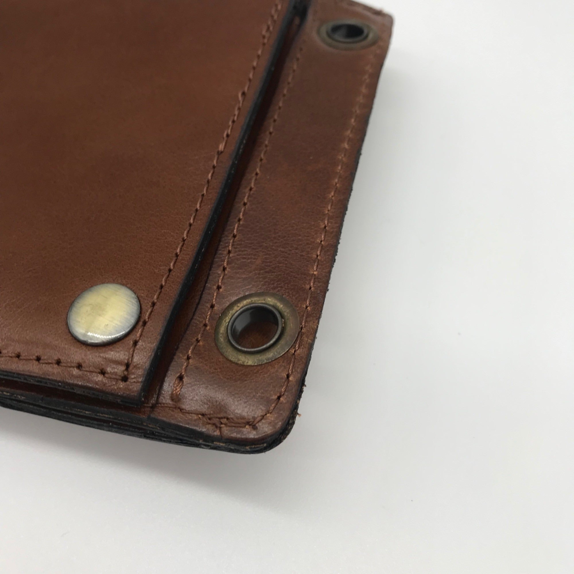 Patricia Nash Brown Leather Phone Clutch