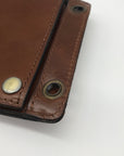 Patricia Nash Brown Leather Phone Clutch