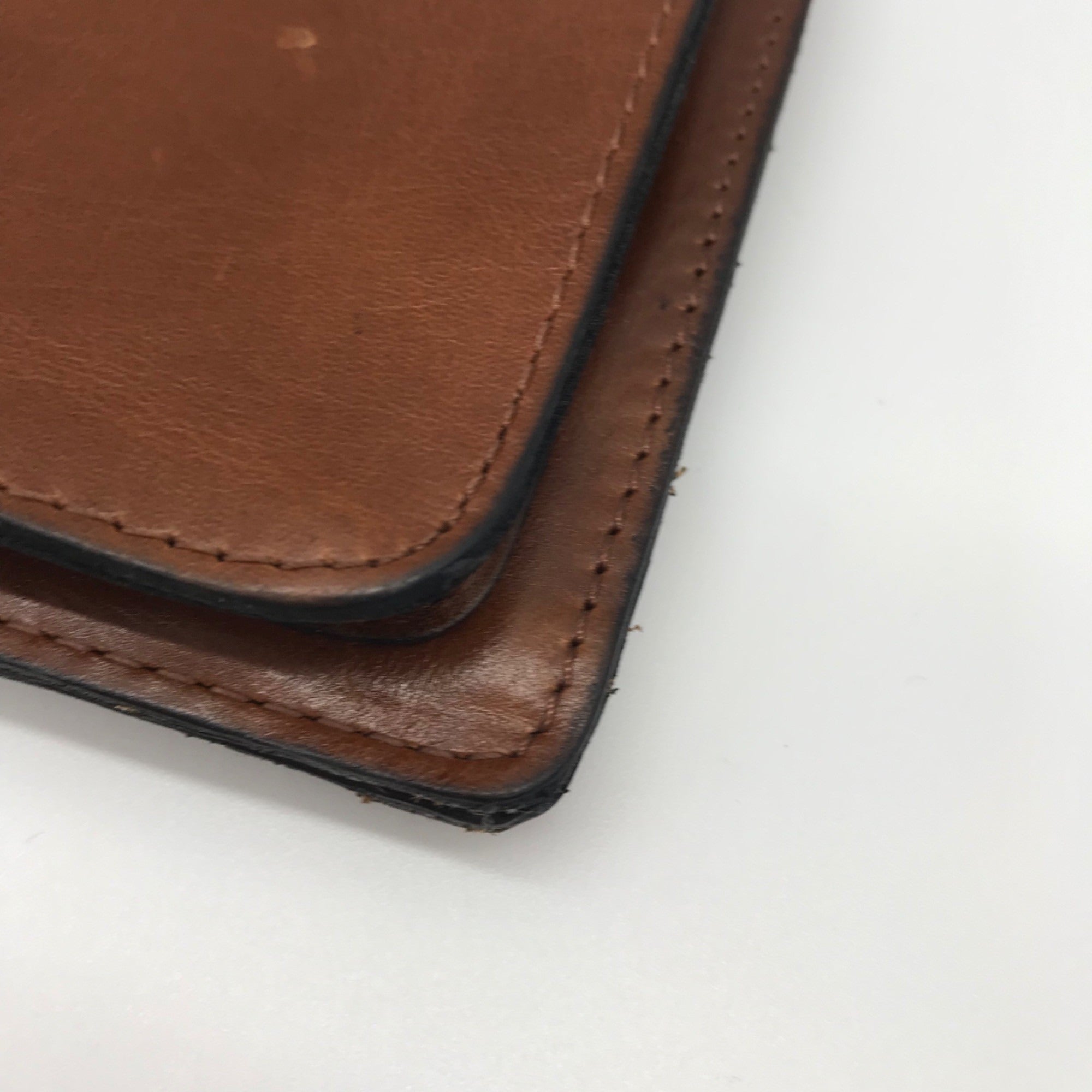 Patricia Nash Brown Leather Phone Clutch