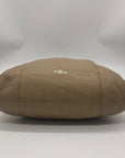 Coach Camel Brown Pebbled Leather Isabelle Shoulder Bag
