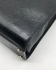 Kate Spade Black Pebbled Leather Lynne Bubbles Perforated Perri Lane Tote Bag