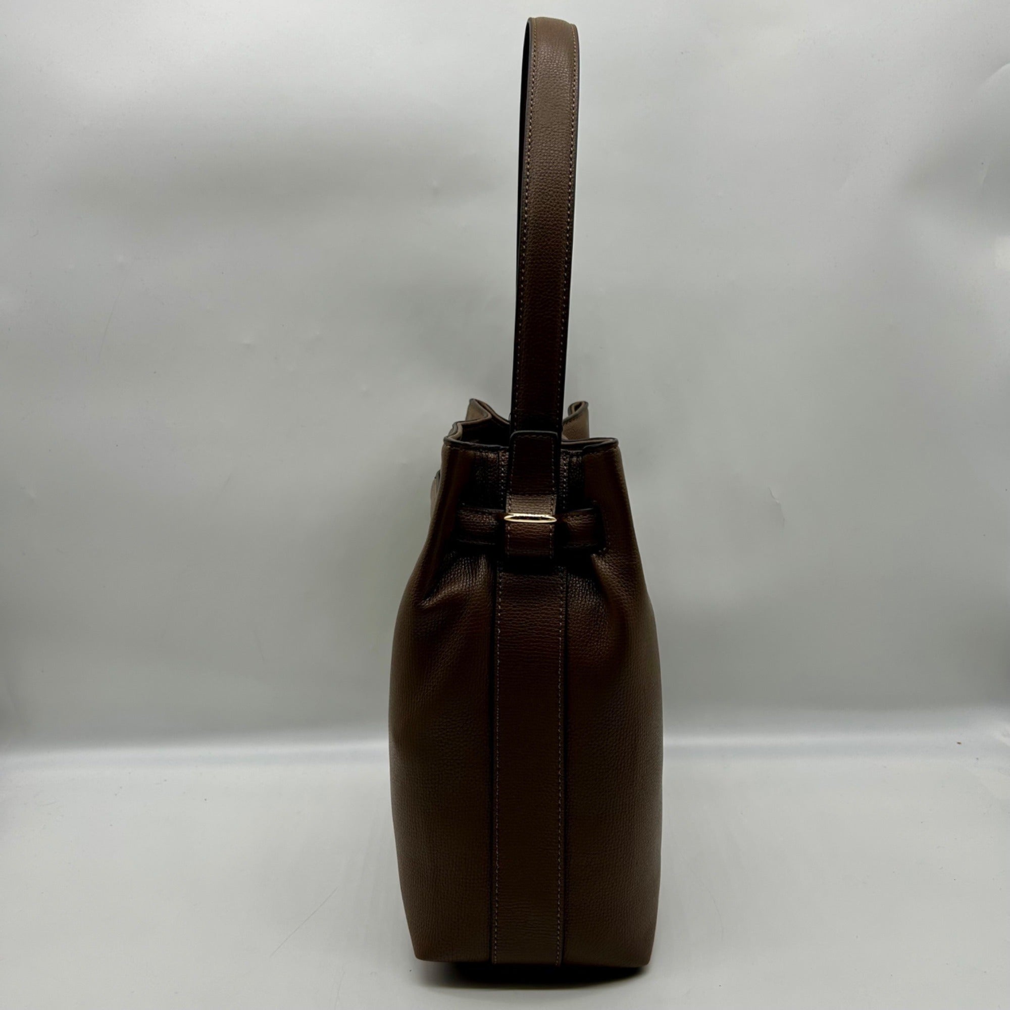 Nine West Brown Leather Crossbody Bag