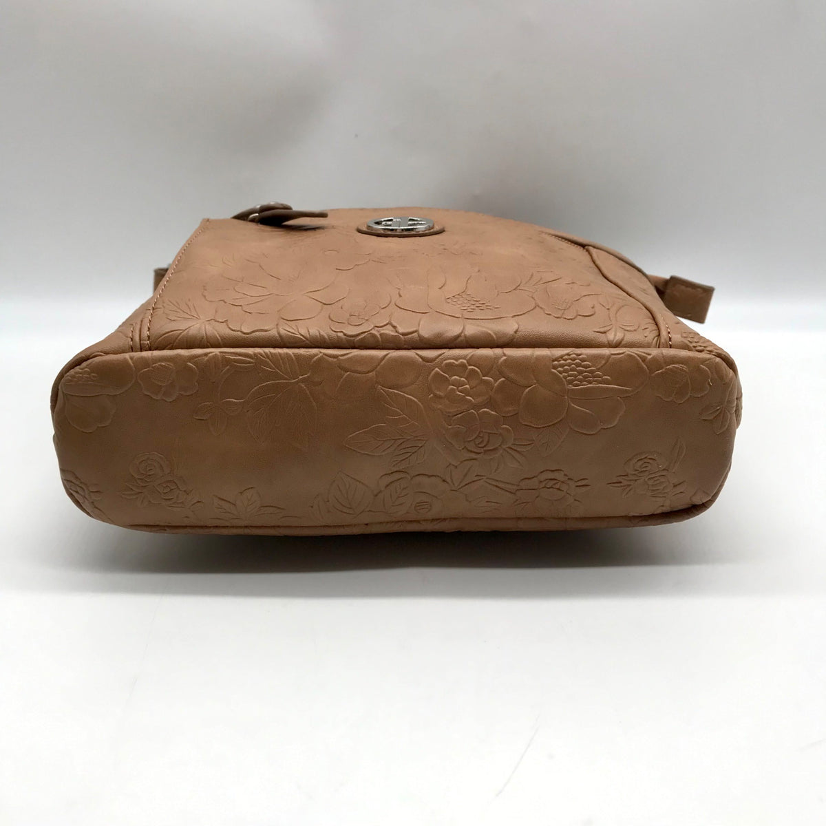 Giani Bernini Brown Pebble Crossbody Bag
