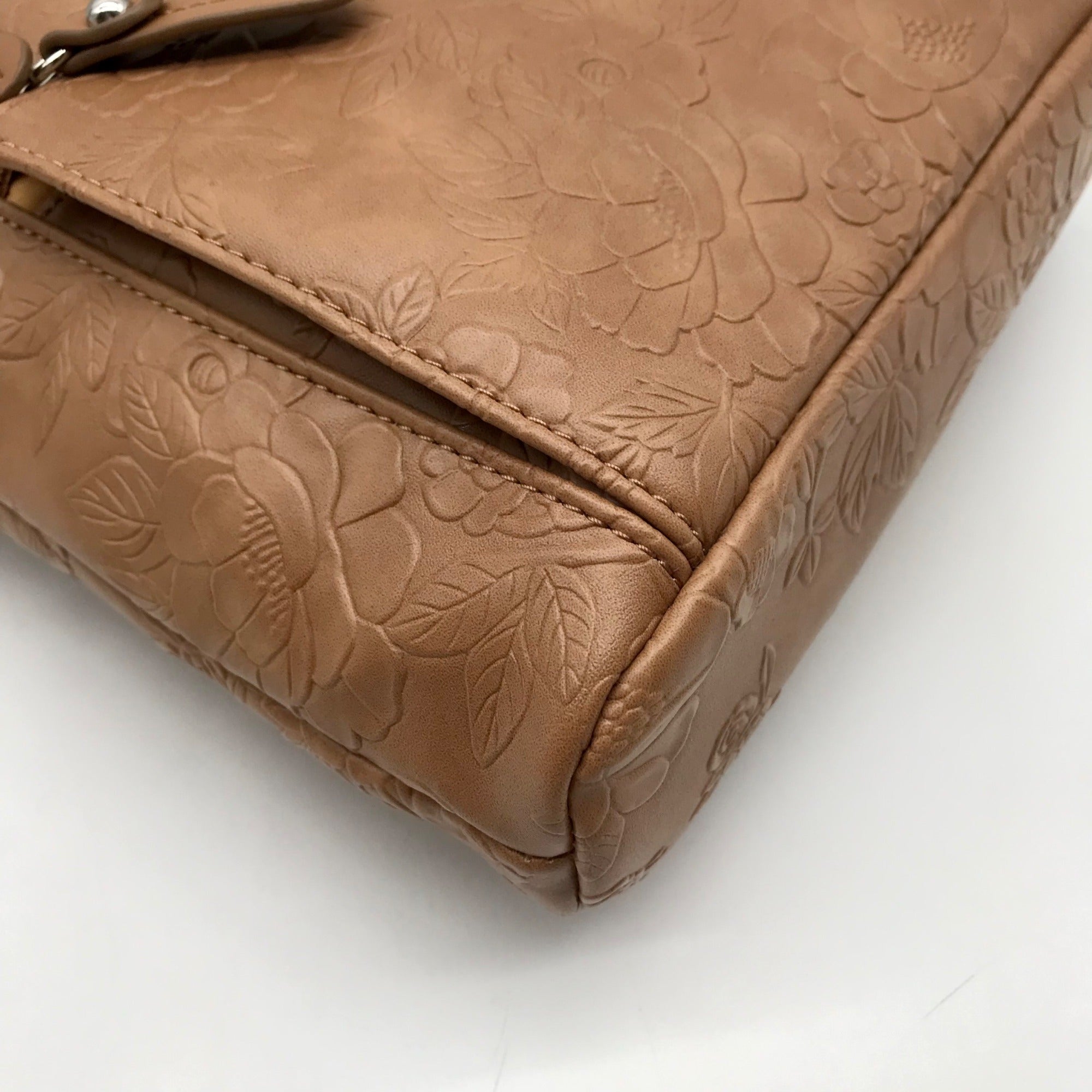 Giani Bernini Brown Pebble Crossbody Bag