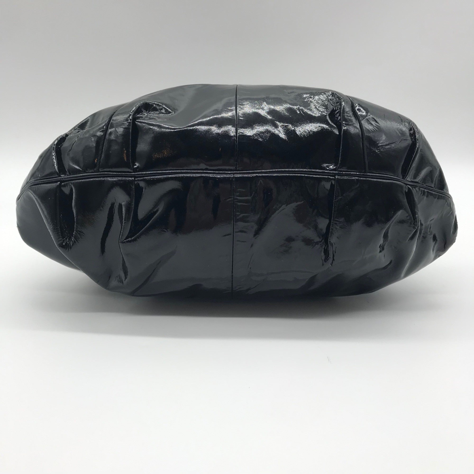 Sharif Black Faux Leather Shoulder Bag