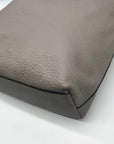 Kate Spade Gray Pebbled Leather Prospect Place Kaia Shoulder Bag