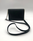 Kate Spade Black Saffiano Leather Cedar Street Monday Envelope Crossbody Bag