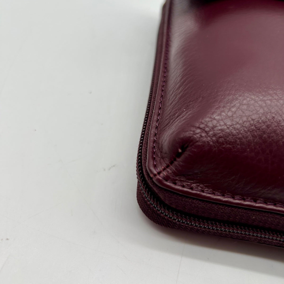 Giani Bernini Purple Leather Crossbody Wallet