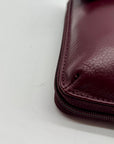 Giani Bernini Purple Leather Crossbody Wallet
