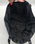 Michael Kors Black Snake-Embossed Leather Tote
