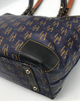 Dooney & Bourke Cobalt Monogram Susanna Tote Bag