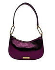 Kate Spade Purple Nine Metallic Shoulder Bag