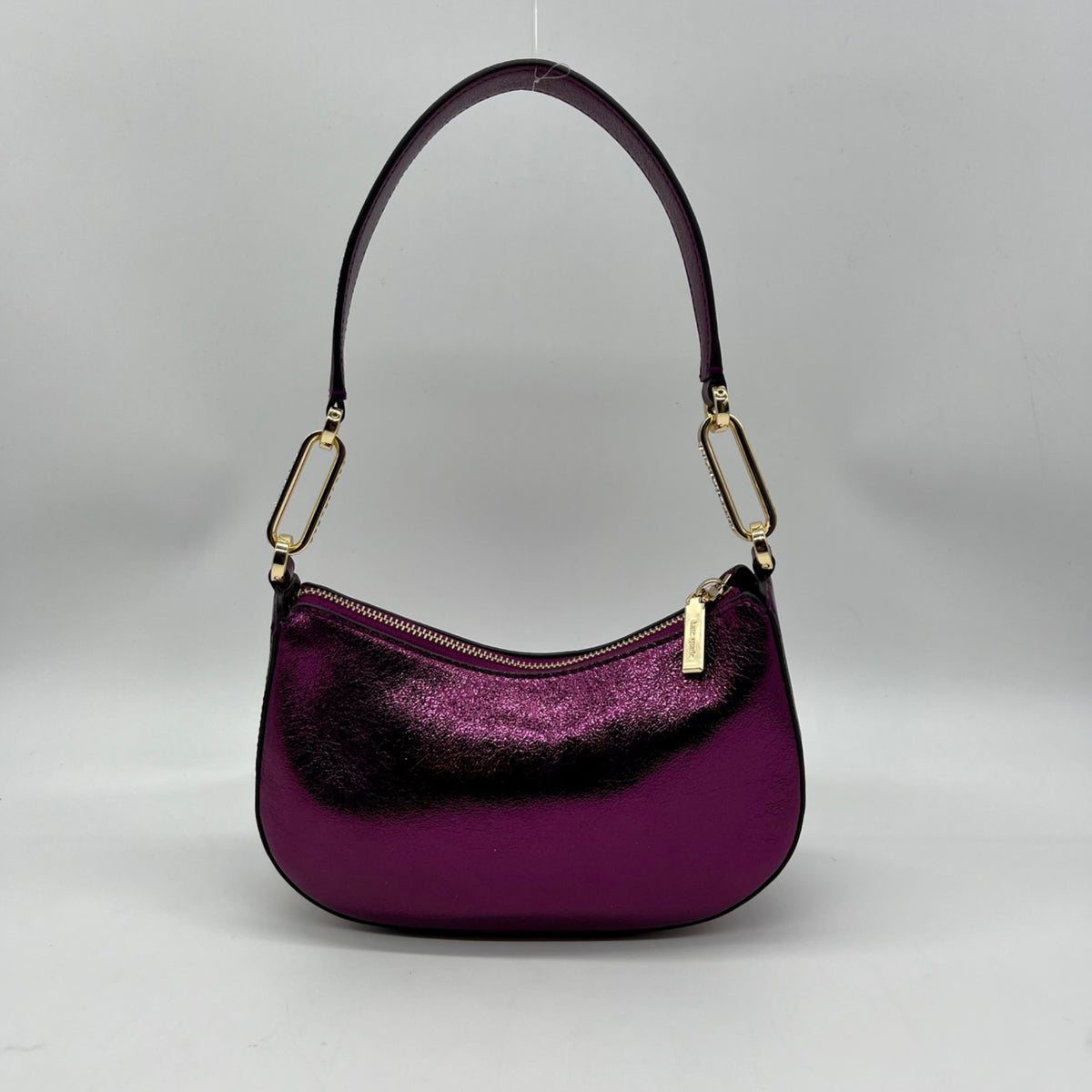 Kate Spade Purple Nine Metallic Shoulder Bag