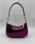 Kate Spade Purple Nine Metallic Shoulder Bag