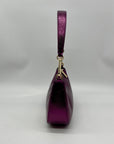 Kate Spade Purple Nine Metallic Shoulder Bag