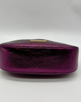 Kate Spade Purple Nine Metallic Shoulder Bag