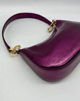 Kate Spade Purple Nine Metallic Shoulder Bag