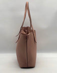 Anne Klein Pink Leather Tote Bag