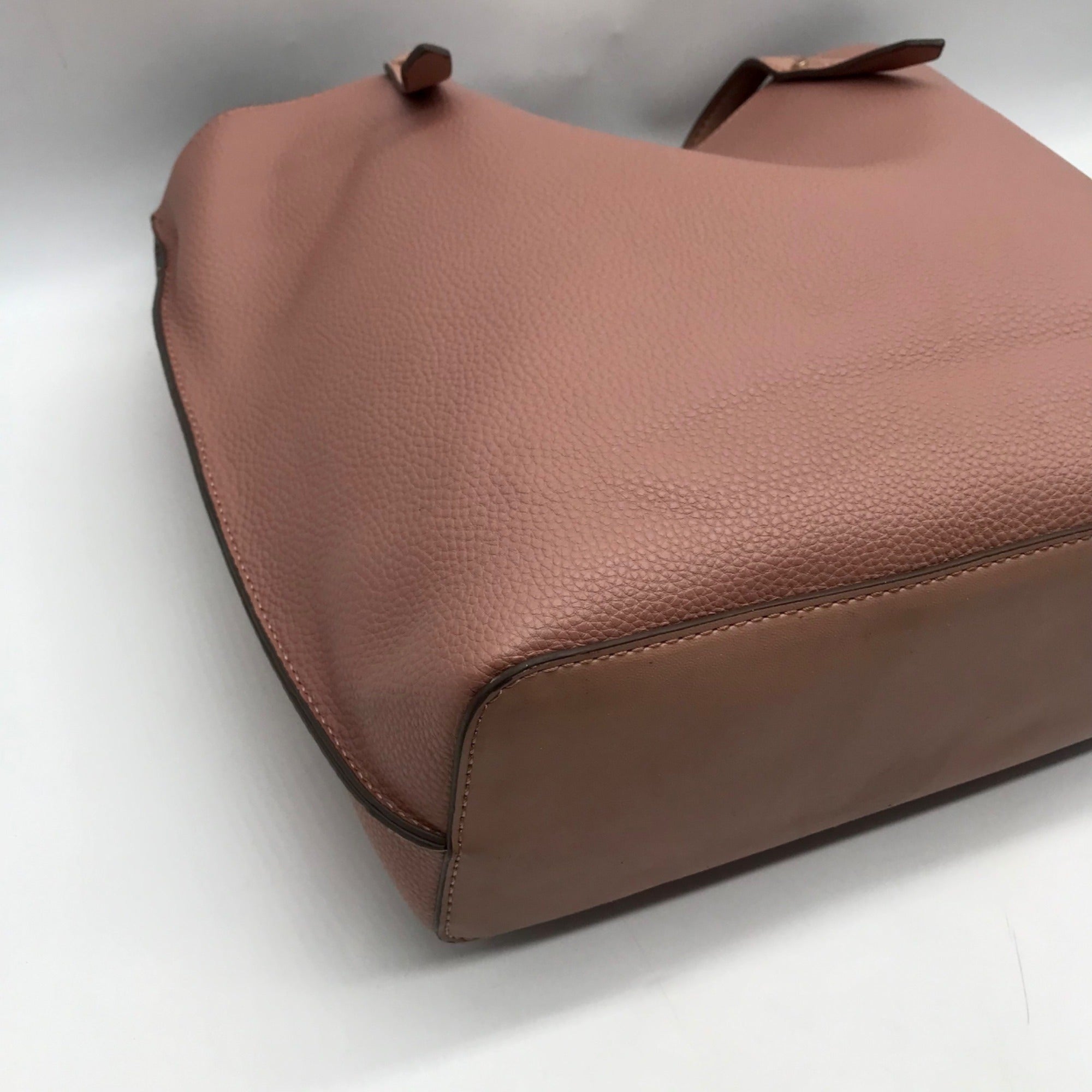 Anne Klein Pink Leather Tote Bag