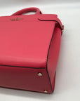 Kate Spade Pink Saffiano Leather Staci Converible Satchel