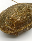 Walborg Gold Beaded Vintage Evening Bag Clutch