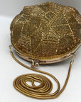 Walborg Gold Beaded Vintage Evening Bag Clutch