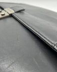 Kenneth Cole Black Leather Briefcase