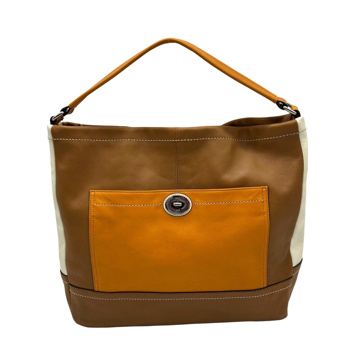 Coach Park Colorblock Carrie/ Hobo Bag F24369