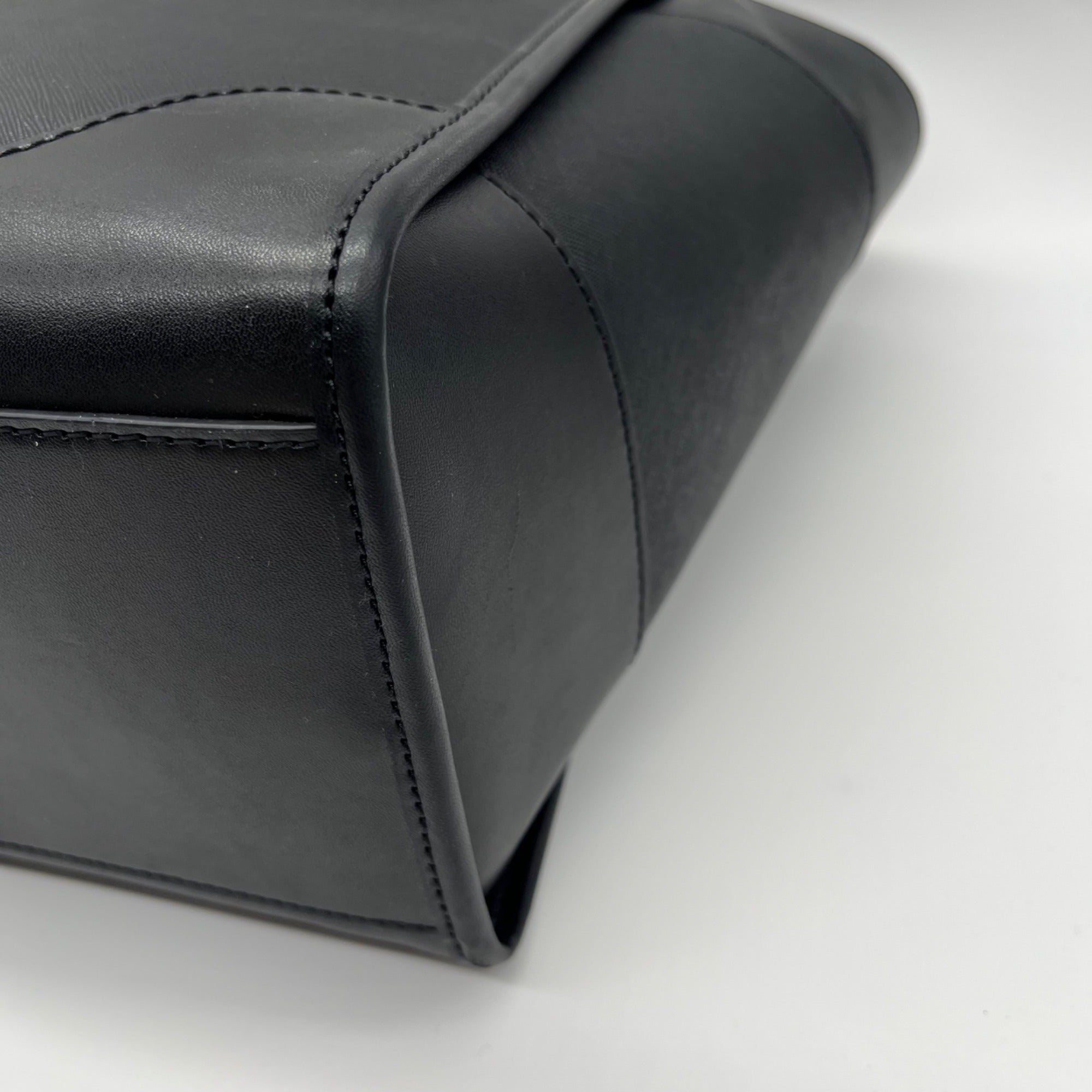 Michael Kors Black Leather Large Shoulder Bag