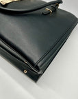 Unbranded Black Faux Leather Tote
