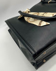 Unbranded Black Faux Leather Tote