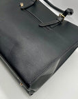 Unbranded Black Faux Leather Tote