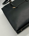 Unbranded Black Faux Leather Tote