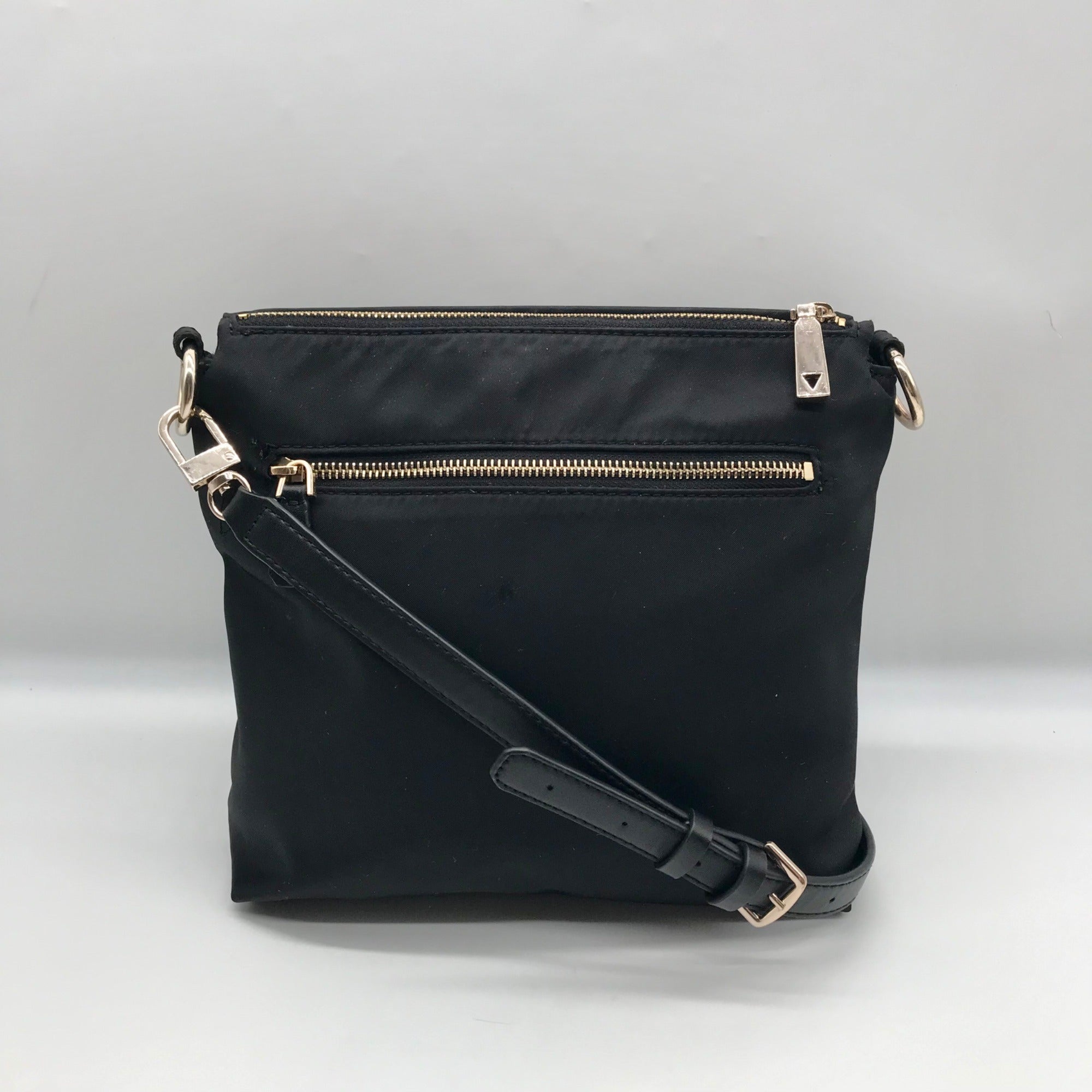 Guess Black Nylon Jaxi Tourist Crossbody Bag