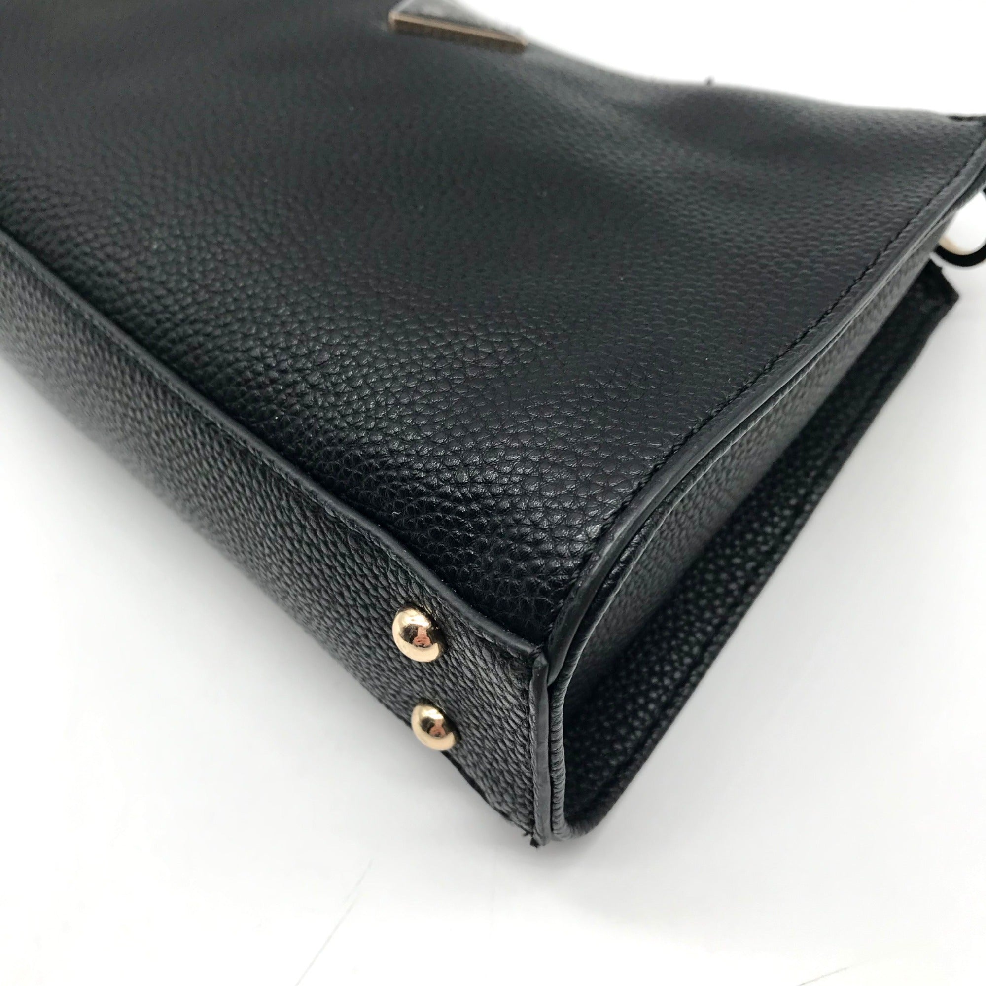 Guess Black Micaela Top-Zip Shoulder Bag