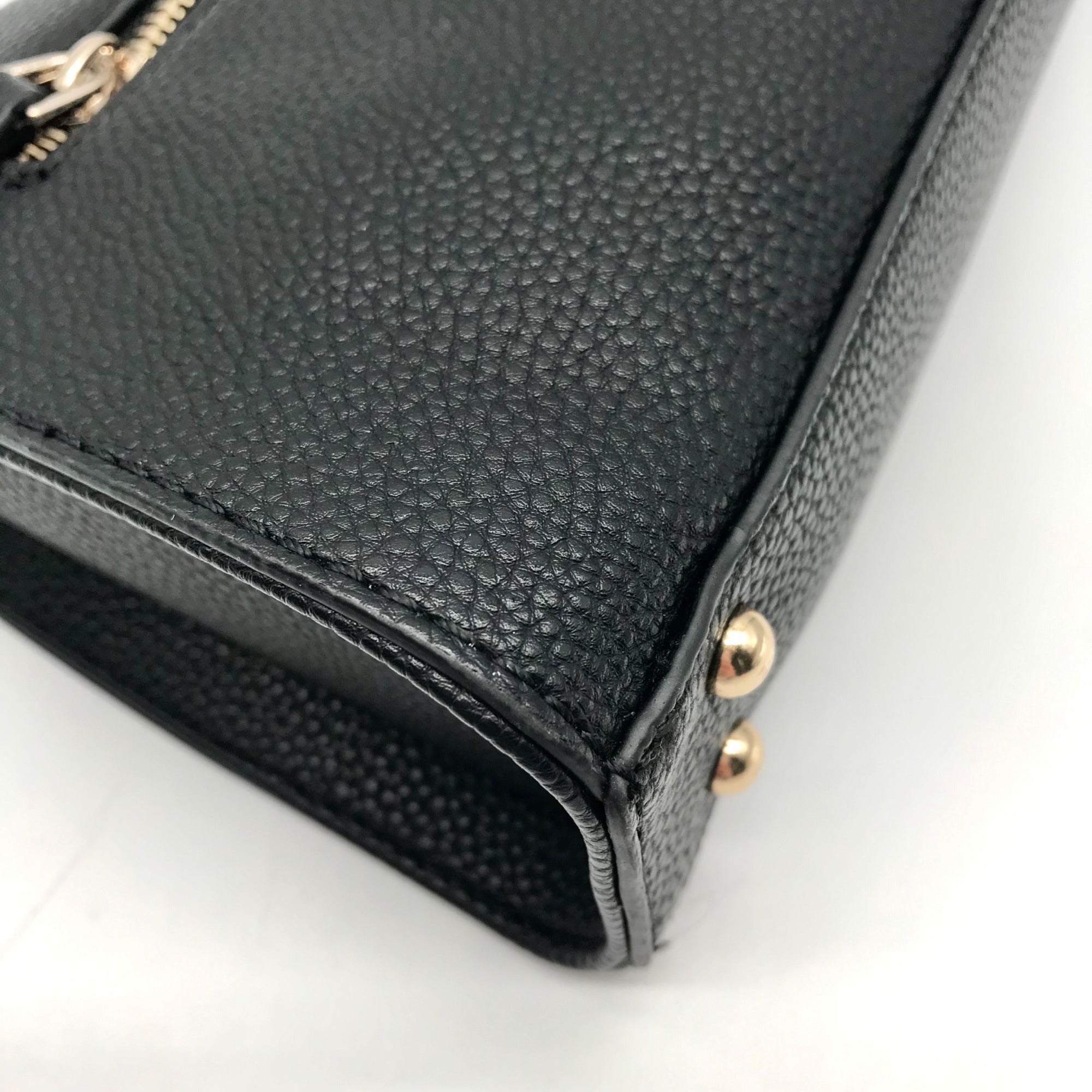 Guess Black Micaela Top-Zip Shoulder Bag