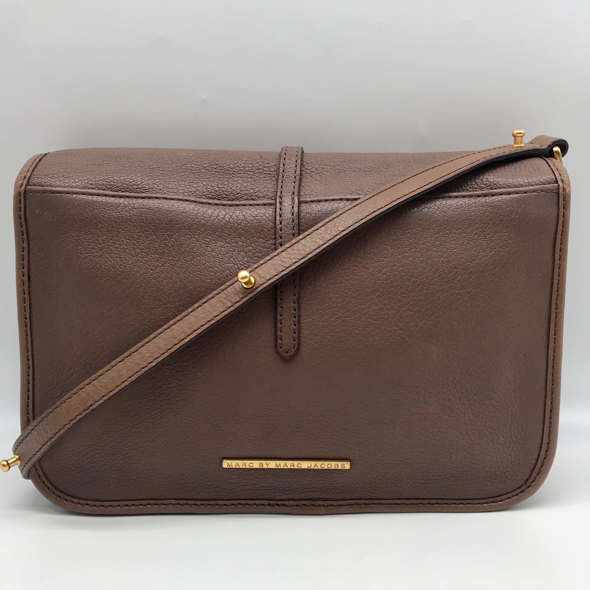Marc Jacobs Brown Leather Vintage Crossbody