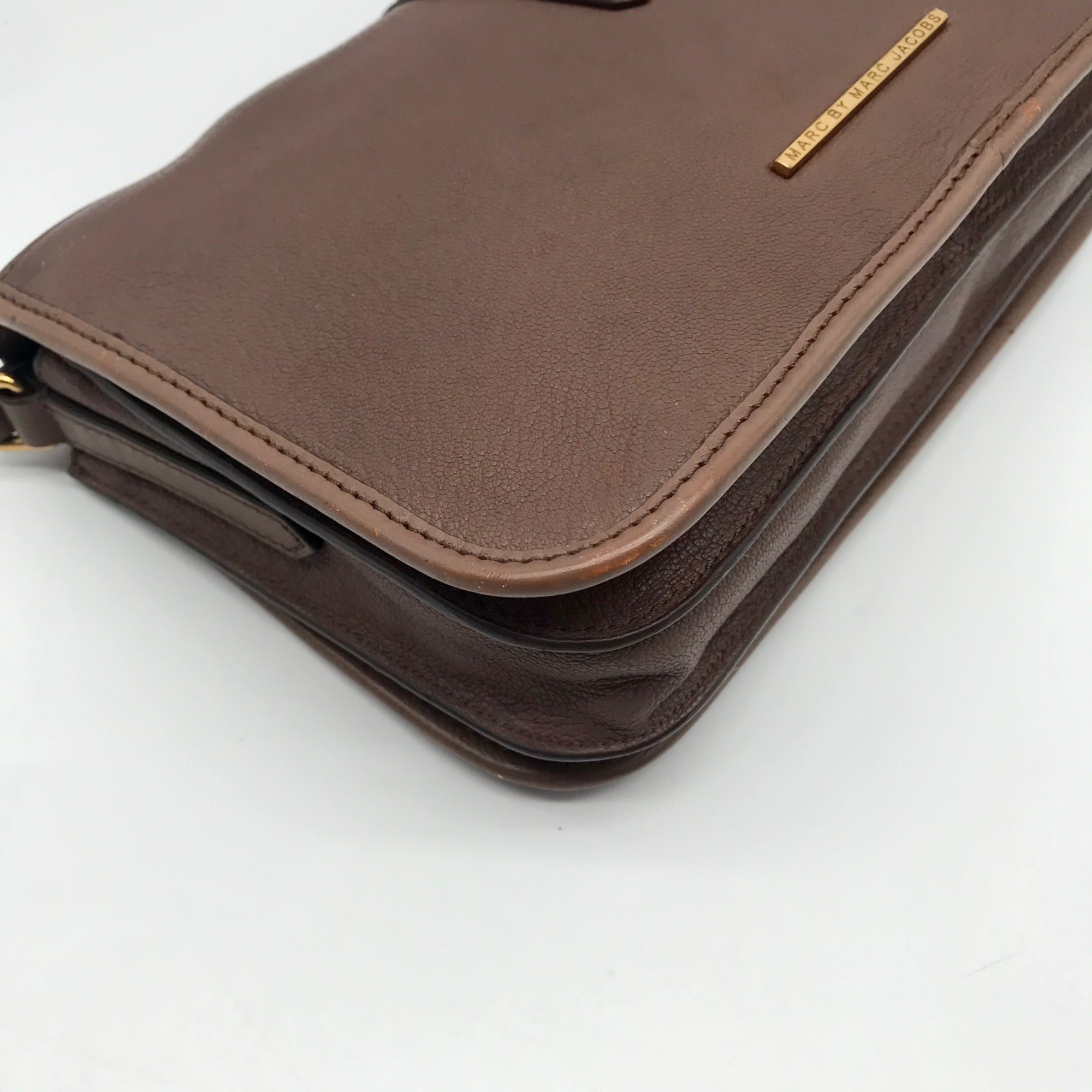 Marc Jacobs Brown Leather Vintage Crossbody