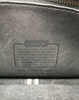Coach Black Vintage Leather Studio Flap Crossbody Bag