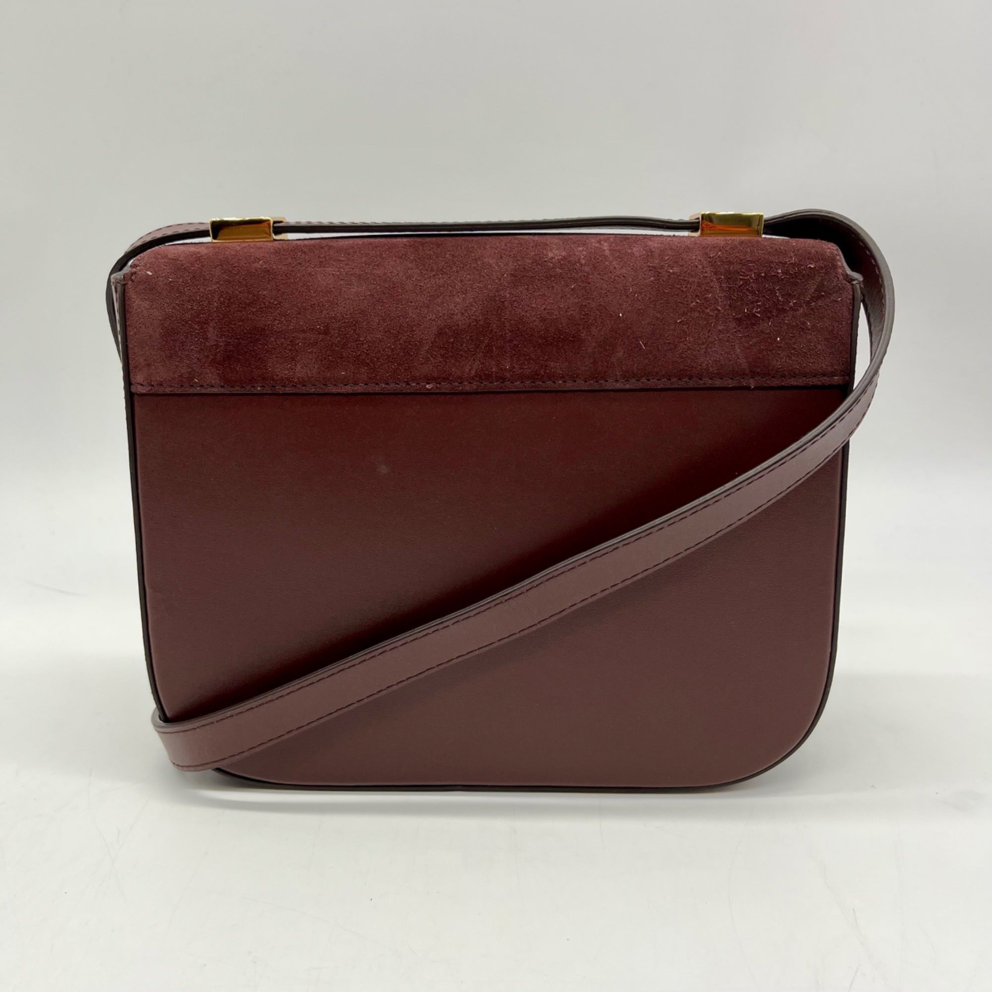 DeMellier Vancouver Brown Suede/Leather Crossbody